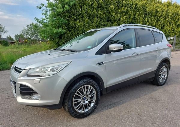 Ford Kuga cena 51000 przebieg: 160000, rok produkcji 2014 z Biała małe 11